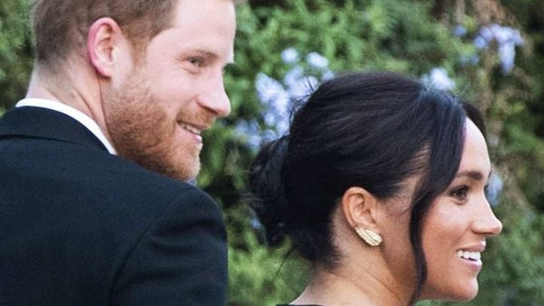 Prince Harry and Meghan Markle at Misha Nonoo's Rome Wedding on September 20, 2019