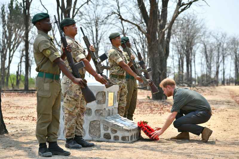 Prince Harry Visits Liwonde National Park Africa