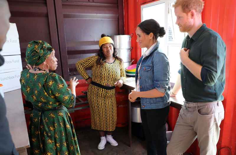 Prince Harry and Duchess Meghan Embark on Royal Tour of Africa With 4-Month-Old Son Archie Day 2