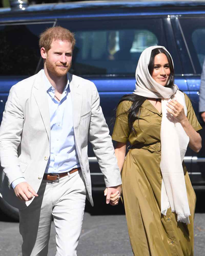 Prince Harry and Duchess Meghan Embark on Royal Tour of Africa With 4-Month-Old Son Archie Day 2