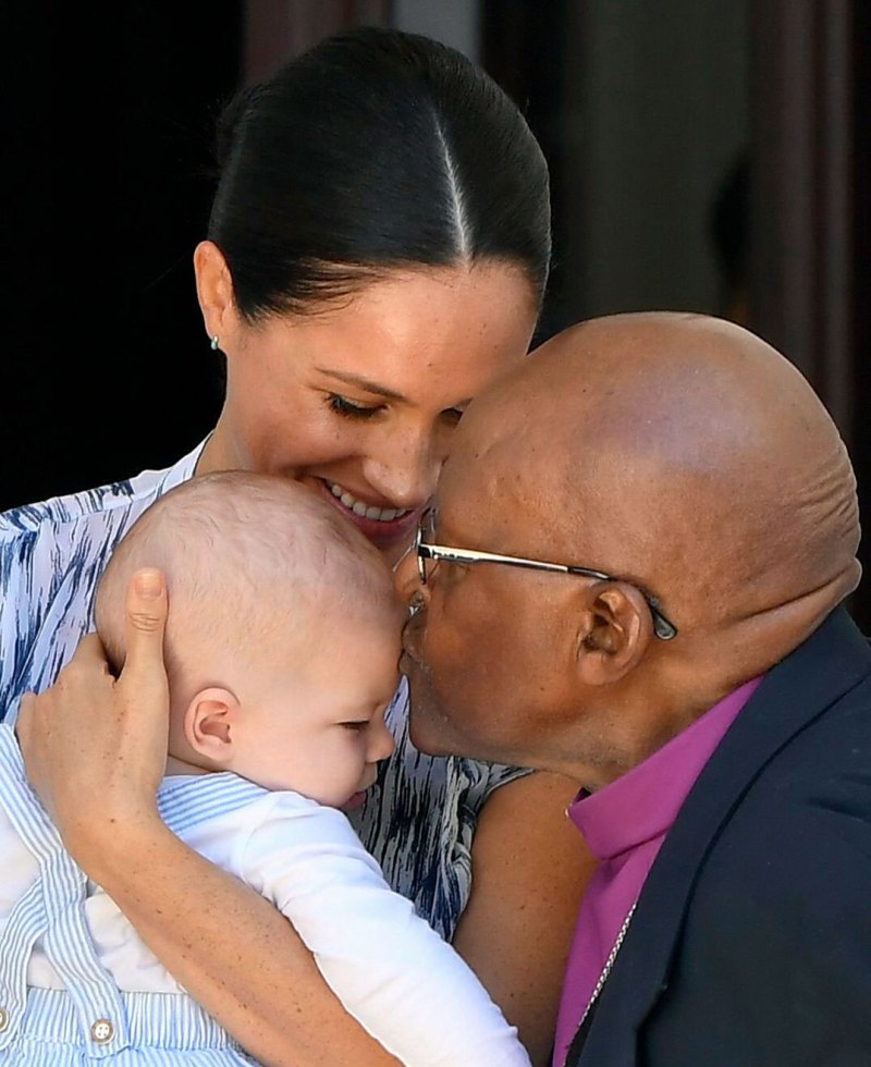 Prince Harry and Duchess Meghan’s 4-Month-Old Son Archie Makes His Debut on South Africa Tour