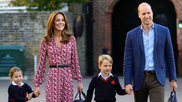 Prince William Princess Charlotte First Day of School