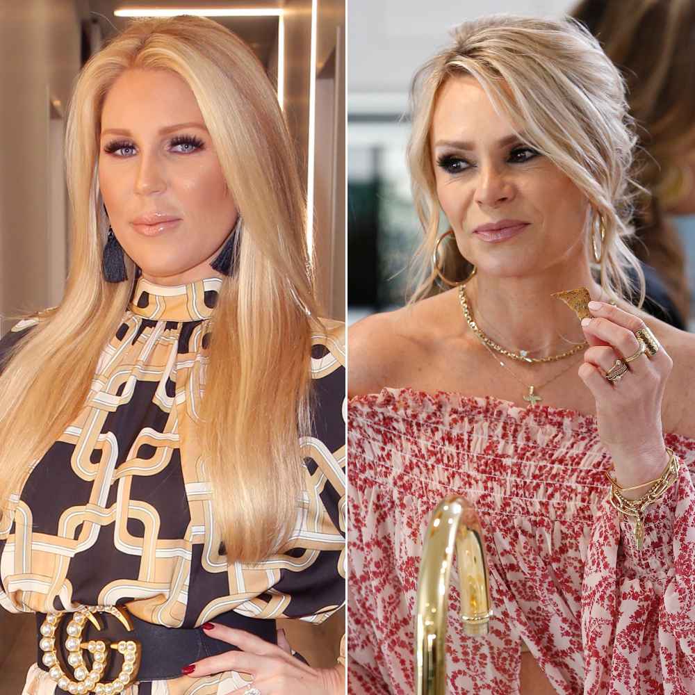 The Real Housewives of Orange County Gretchen Rossi and Tamra Judge