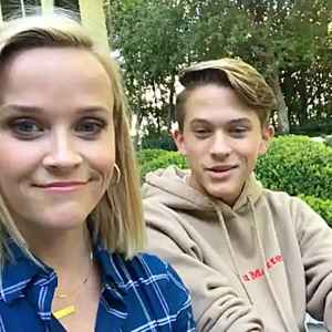 Reese Witherspoon With Son Deacon
