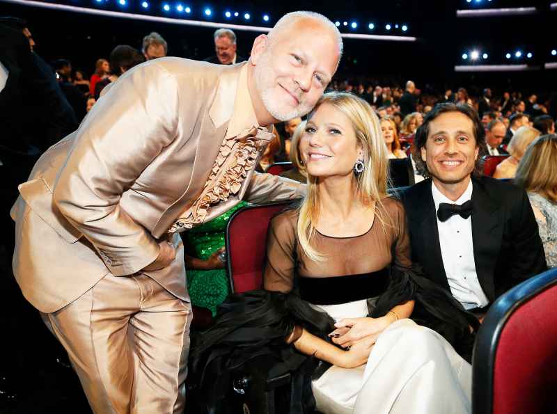 Ryan Murphy Gwyneth Paltrow and Brad Falchuk Inside Emmys 2019