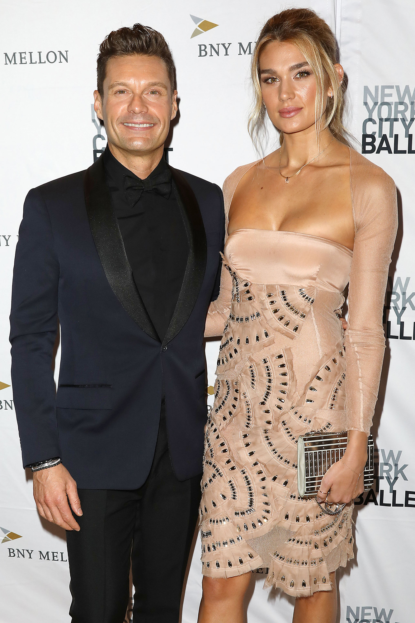 Ryan Seacrest, Shayna Taylor Hit 1st Red Carpet Since Reunion picture photo