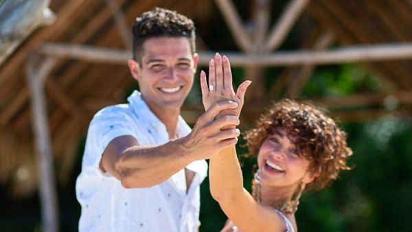 Sarah Hyland Wells Adams Engagement Ring