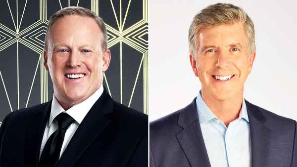 Sean Spicer Bumped Into Tom Bergeron in Hallway After DWTS Casting Controversy