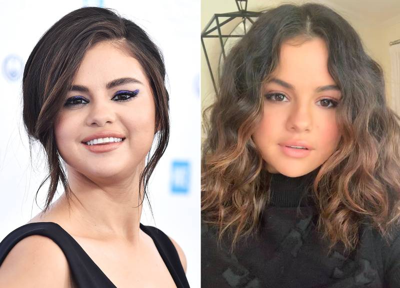 Selena Gomez Hair Change Curly Lob