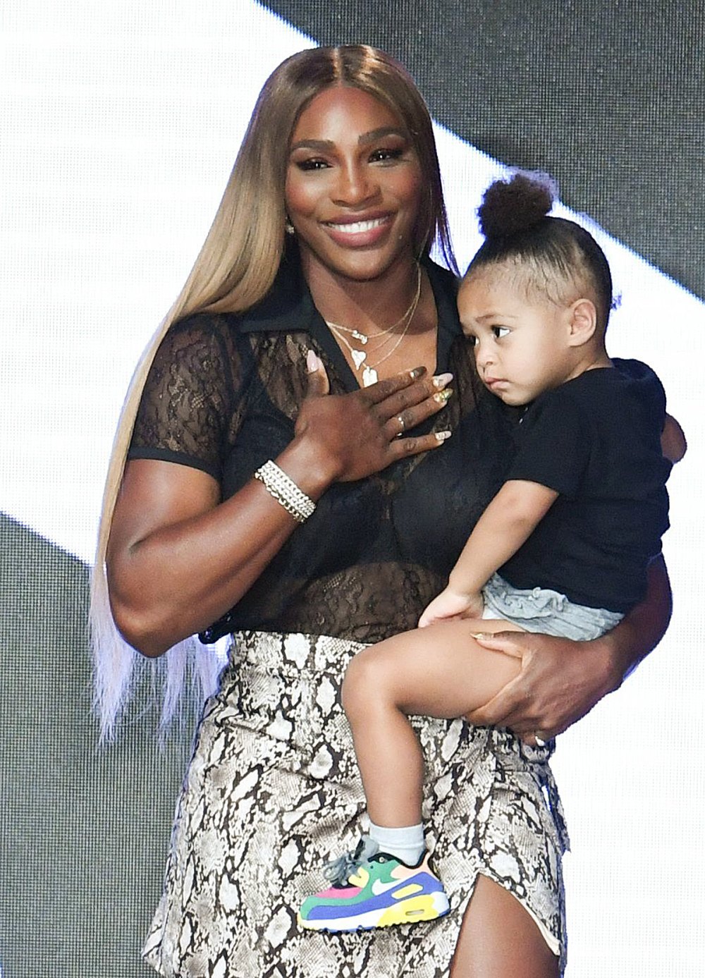 Serena Williams and Daughter Olympia, Serena by Serena Williams show