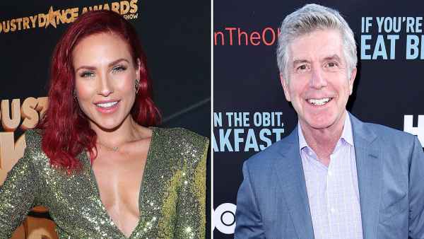 Sharna Burgess Has Lunch With Tom Bergeron