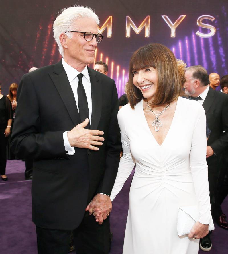 Ted Danson and Mary Steenburgen Emmys 2019 Celebrity PDA