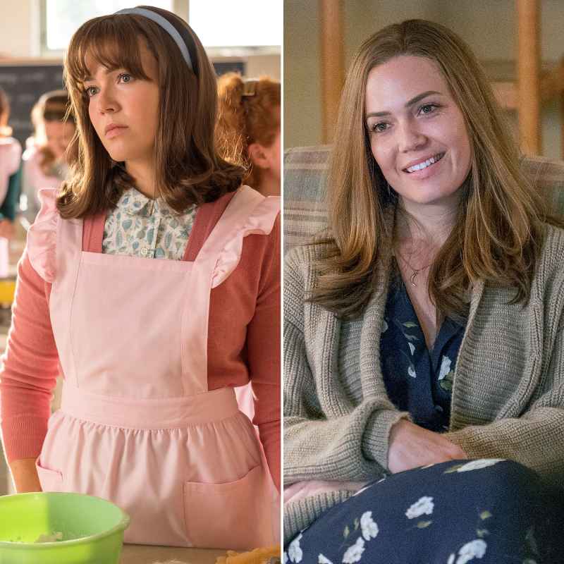 This Is Us Young And Old Flashback Mandy Moore as Rebecca Pearson