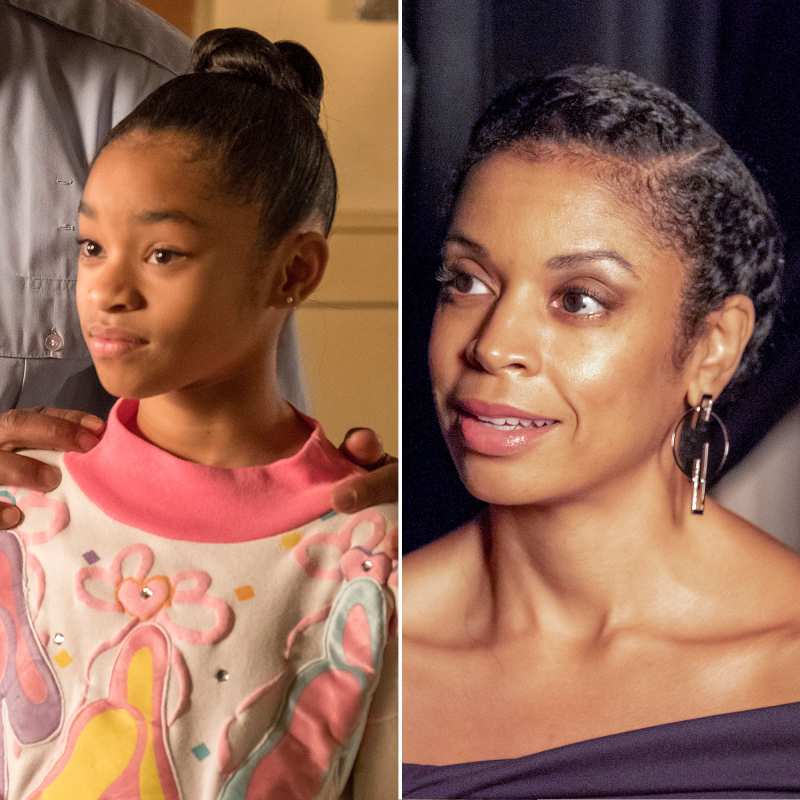 This Is Us Young And Old Flashback Akira Akbar as Young Beth Susan Kelechi Watson as Beth Pearson