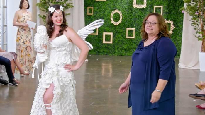 Toilet Paper Wedding Dress Challenge Debuts Woodland Fairy Dress
