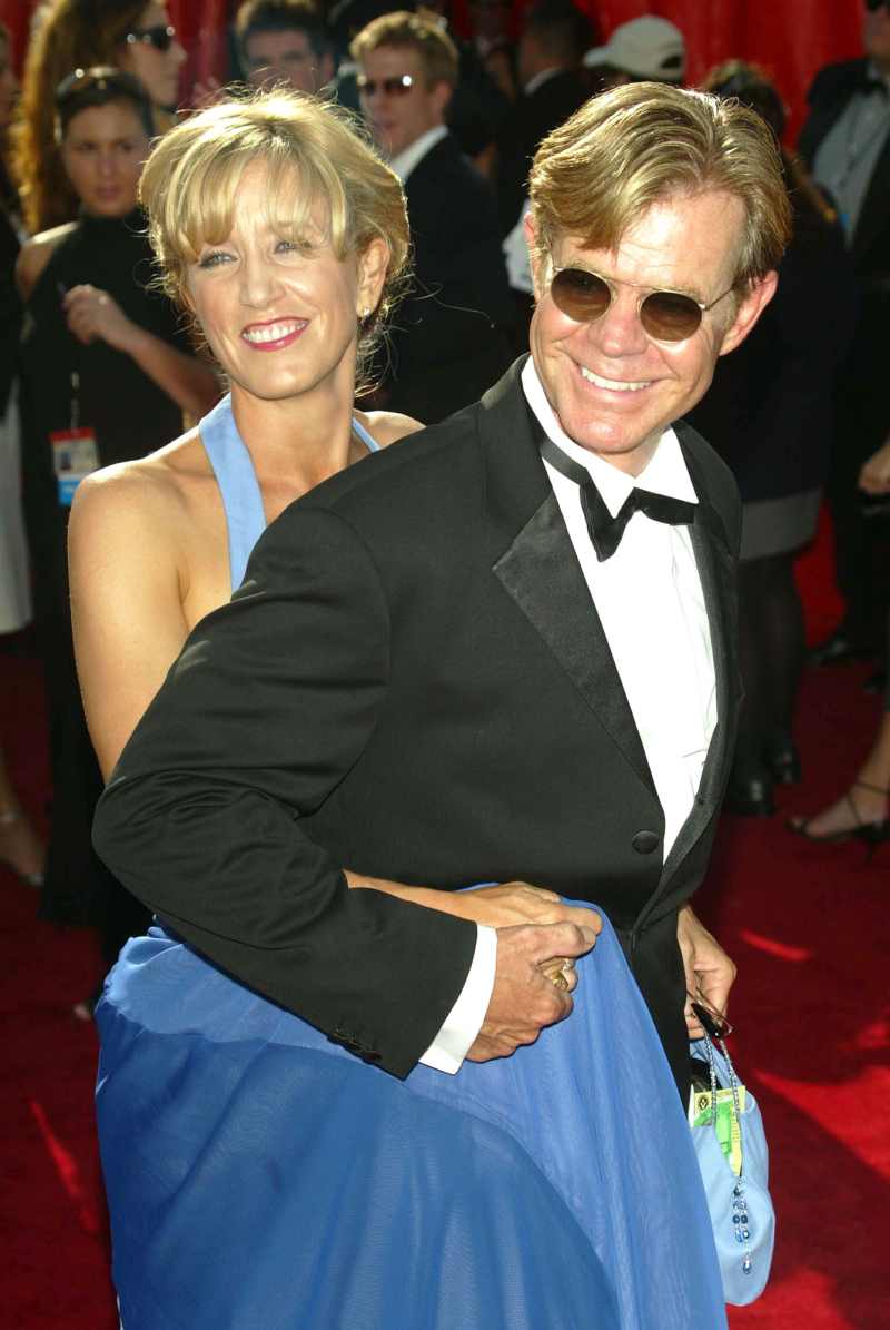 Throwback Emmys WILLIAM H MACY AND WIFE FELICITY HUFFMAN