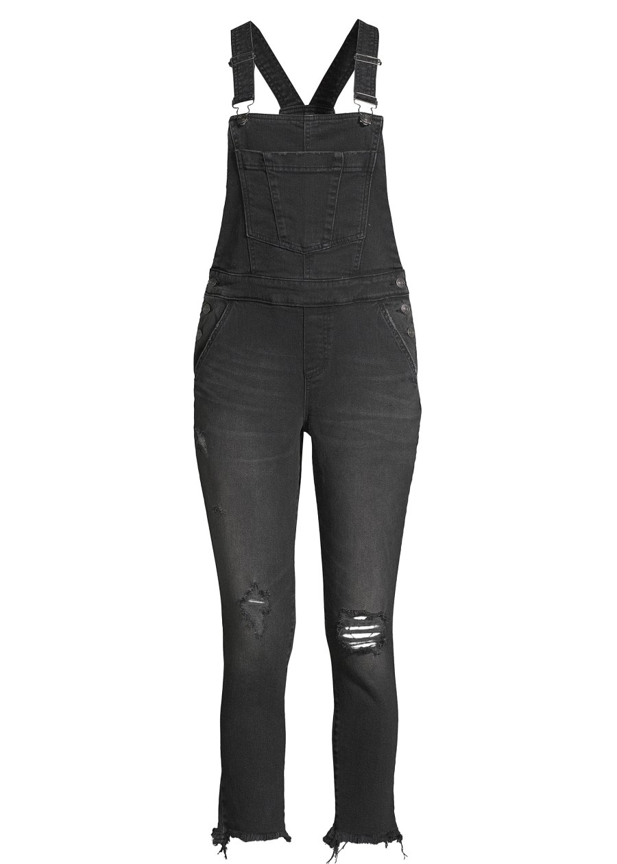 Walmart x Scoop Collection - Scoop Retro Denim Overall Grey Wash