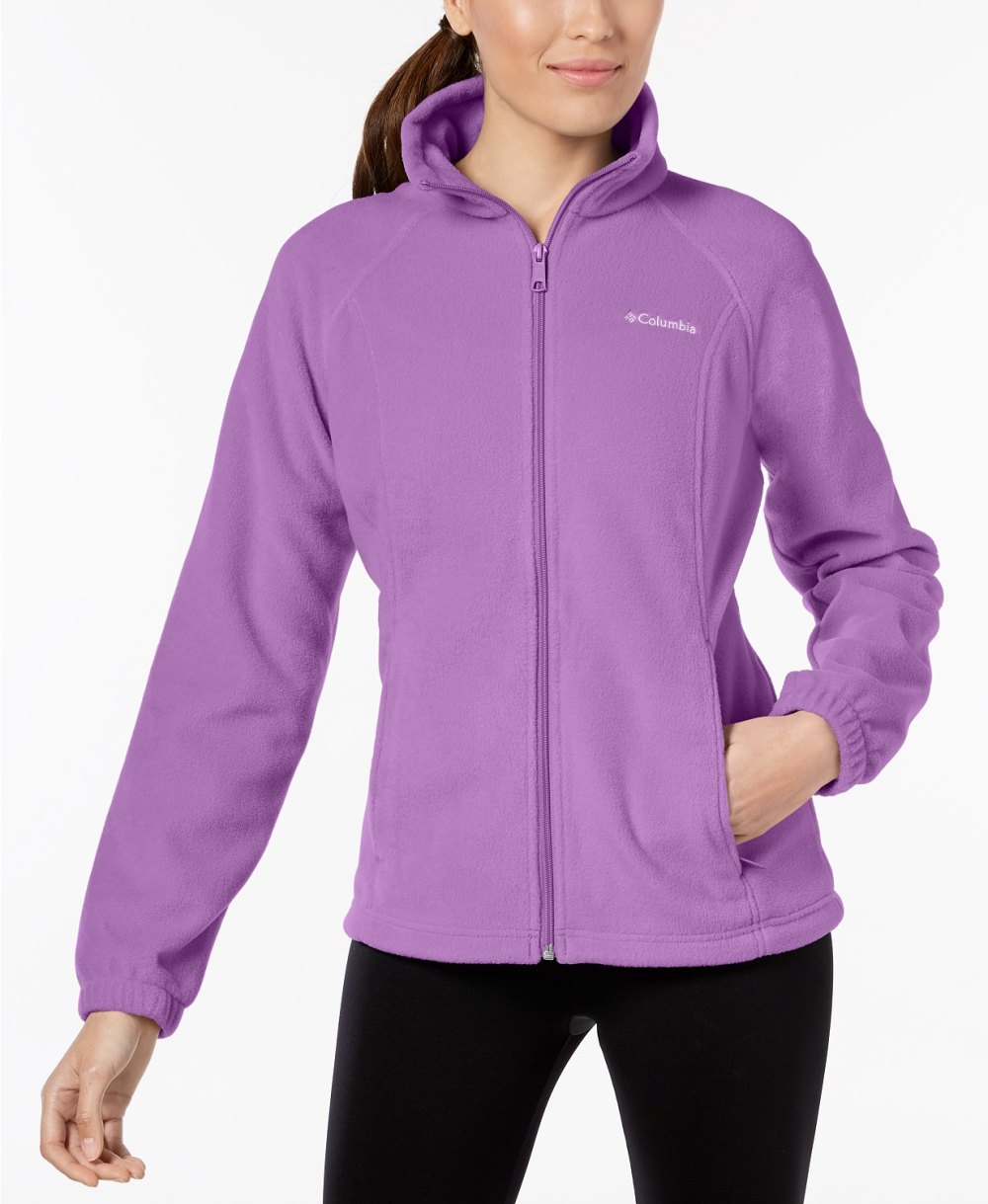 Columbia Purple Fleece Jacket
