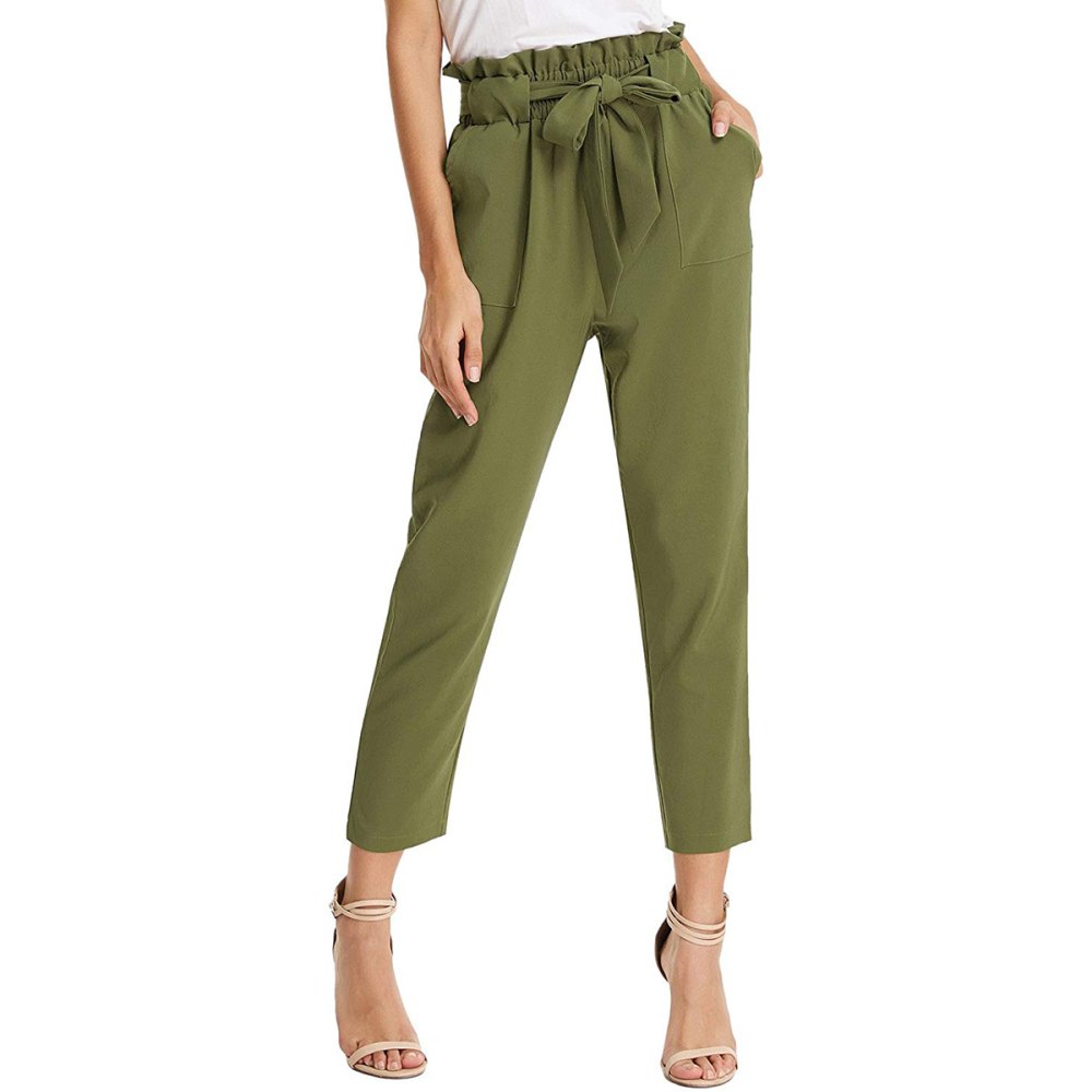 GRACE KARIN pants green