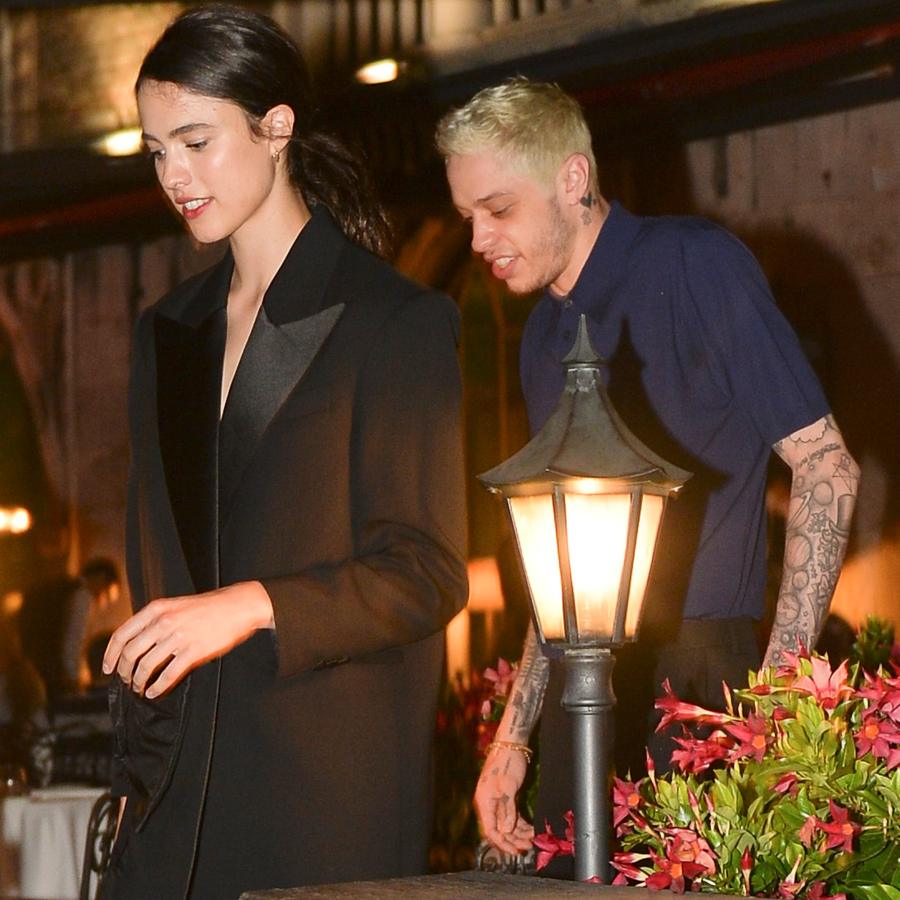 Pete Davidson and Margaret Qualley Step Out Together in Venice: Pics