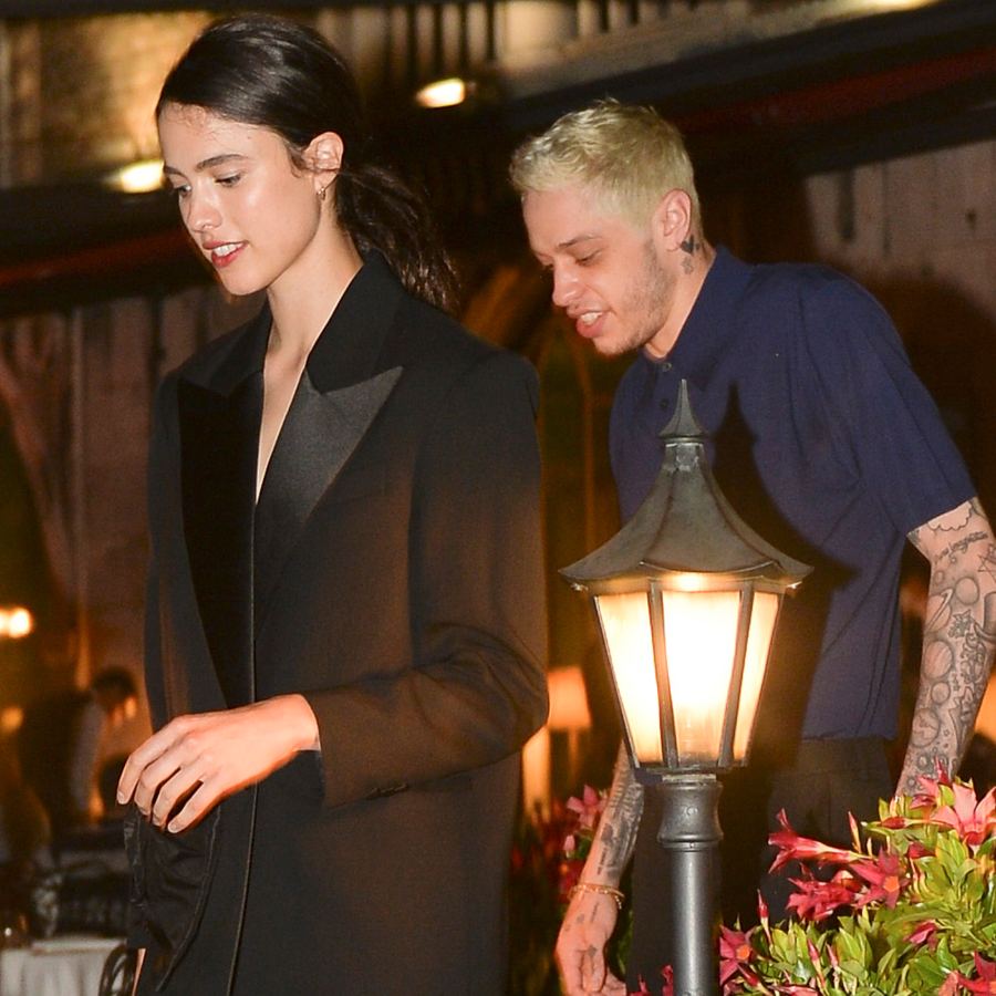 Pete Davidson and Margaret Qualley Step Out Together in Venice: Pics