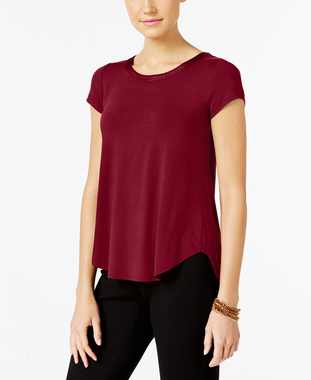 red tee