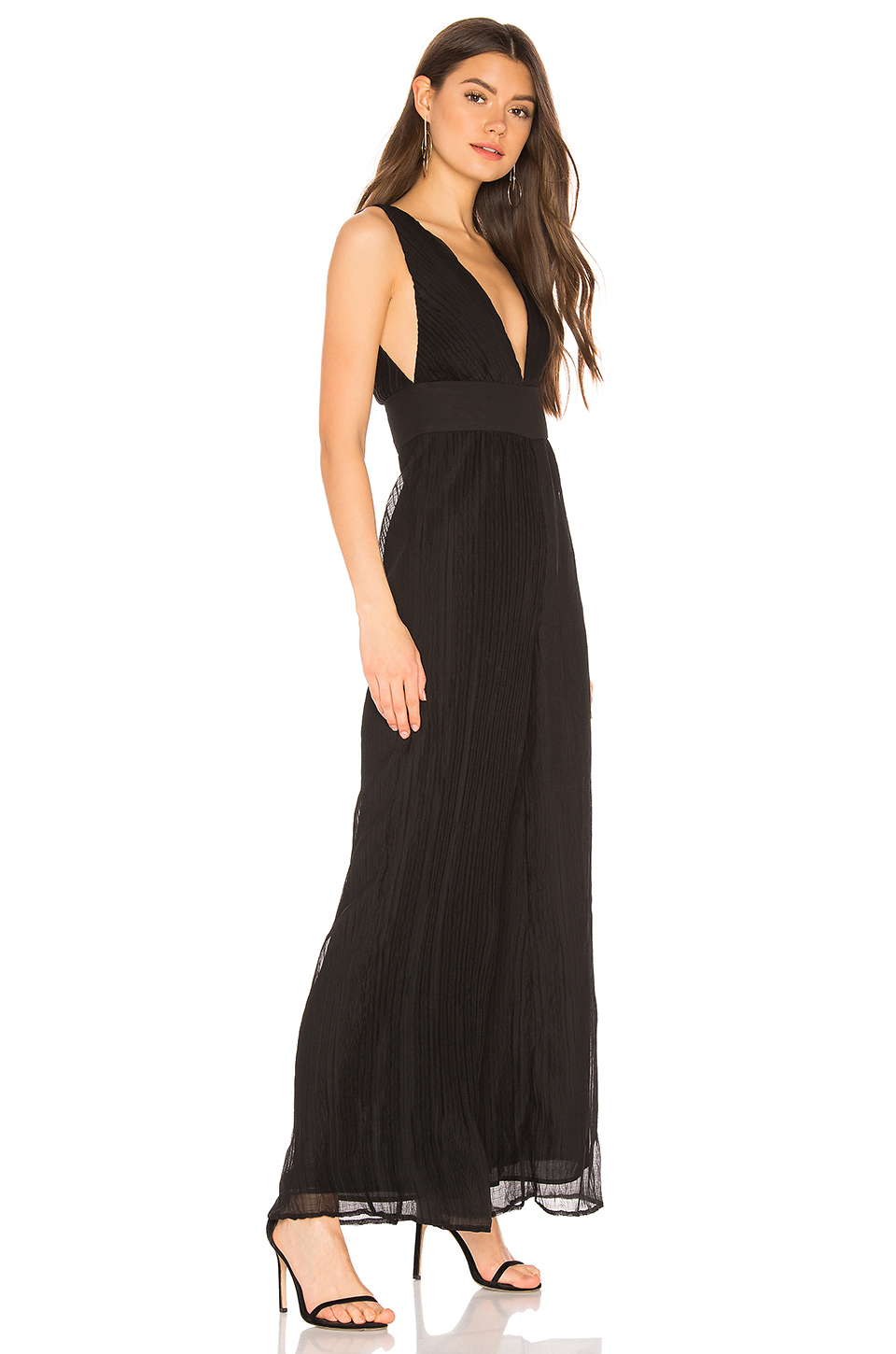 Revolve superdown Winona Pleated Jumpsuit