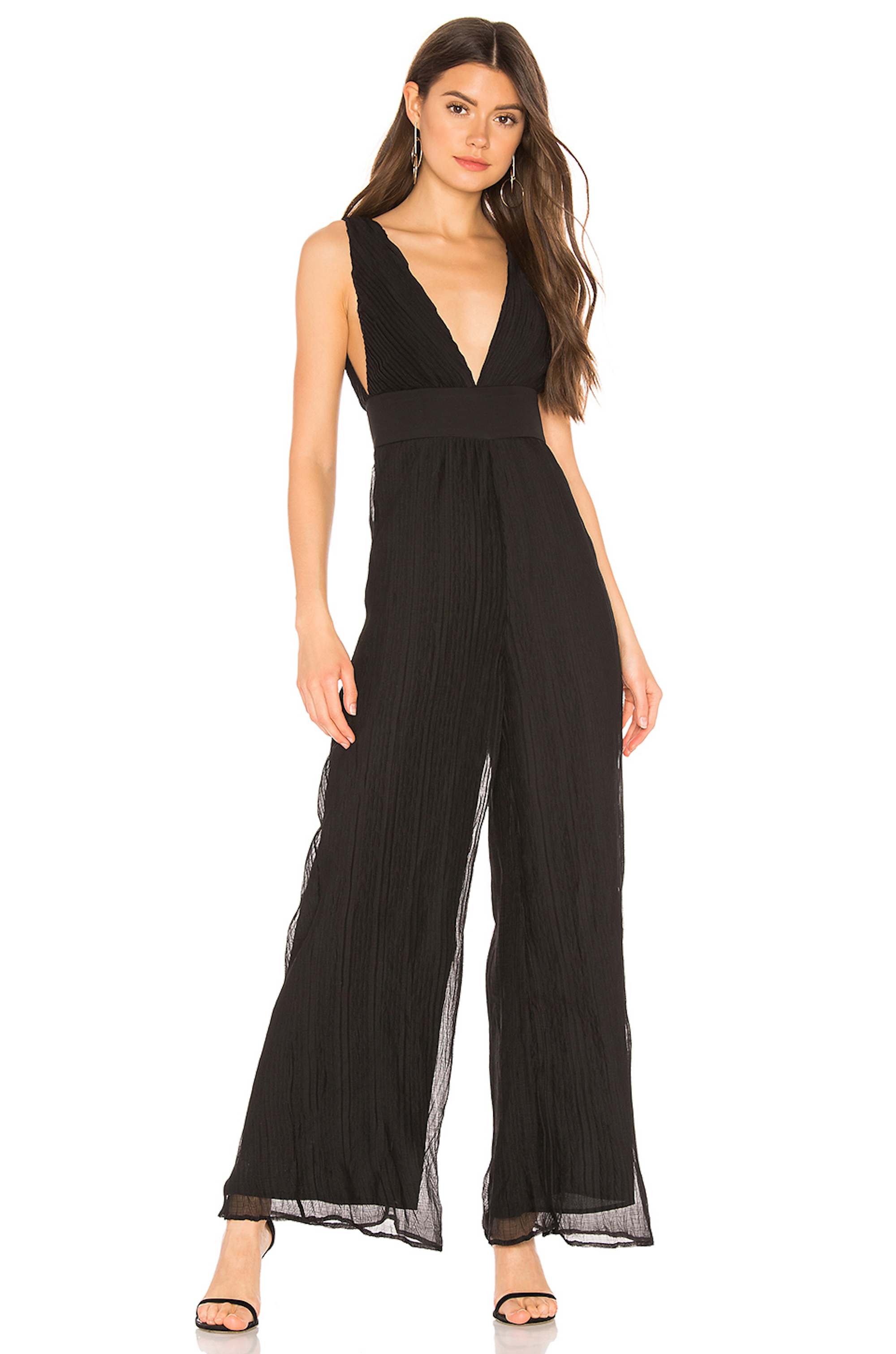 Revolve superdown Winona Pleated Jumpsuit