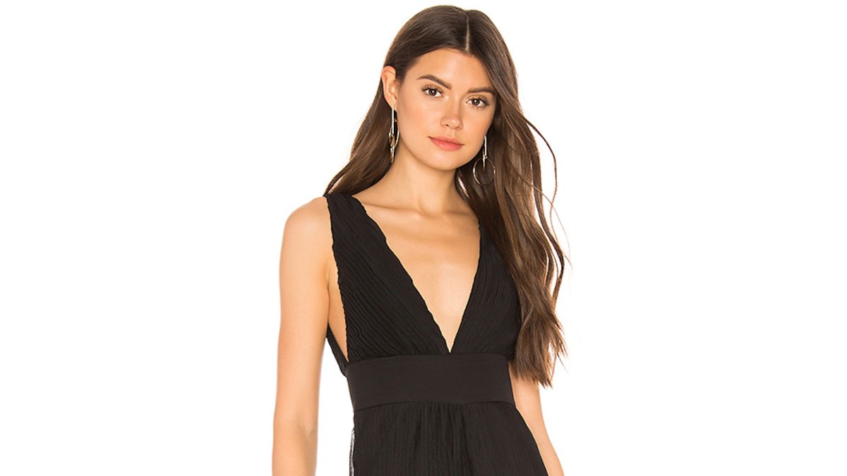 Revolve superdown Winona Pleated Jumpsuit