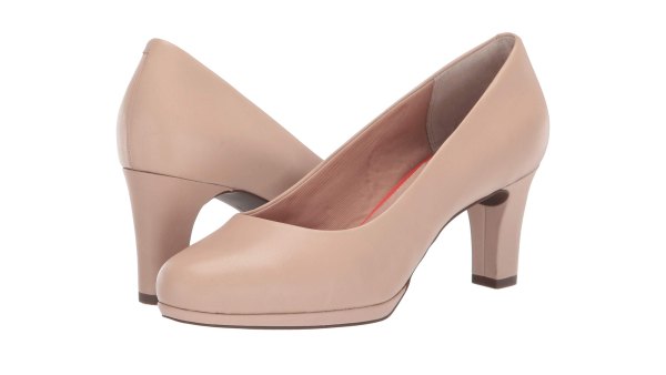 Rockport Leah Pumps in Natural Beige