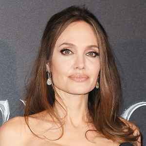 Angelina Jolie Black Gown October 7, 2019