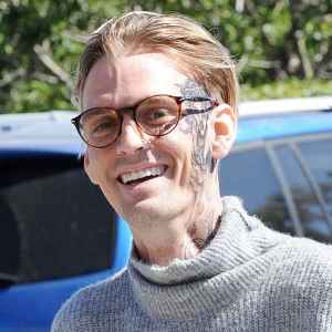 Aaron Carter Face Tattoo