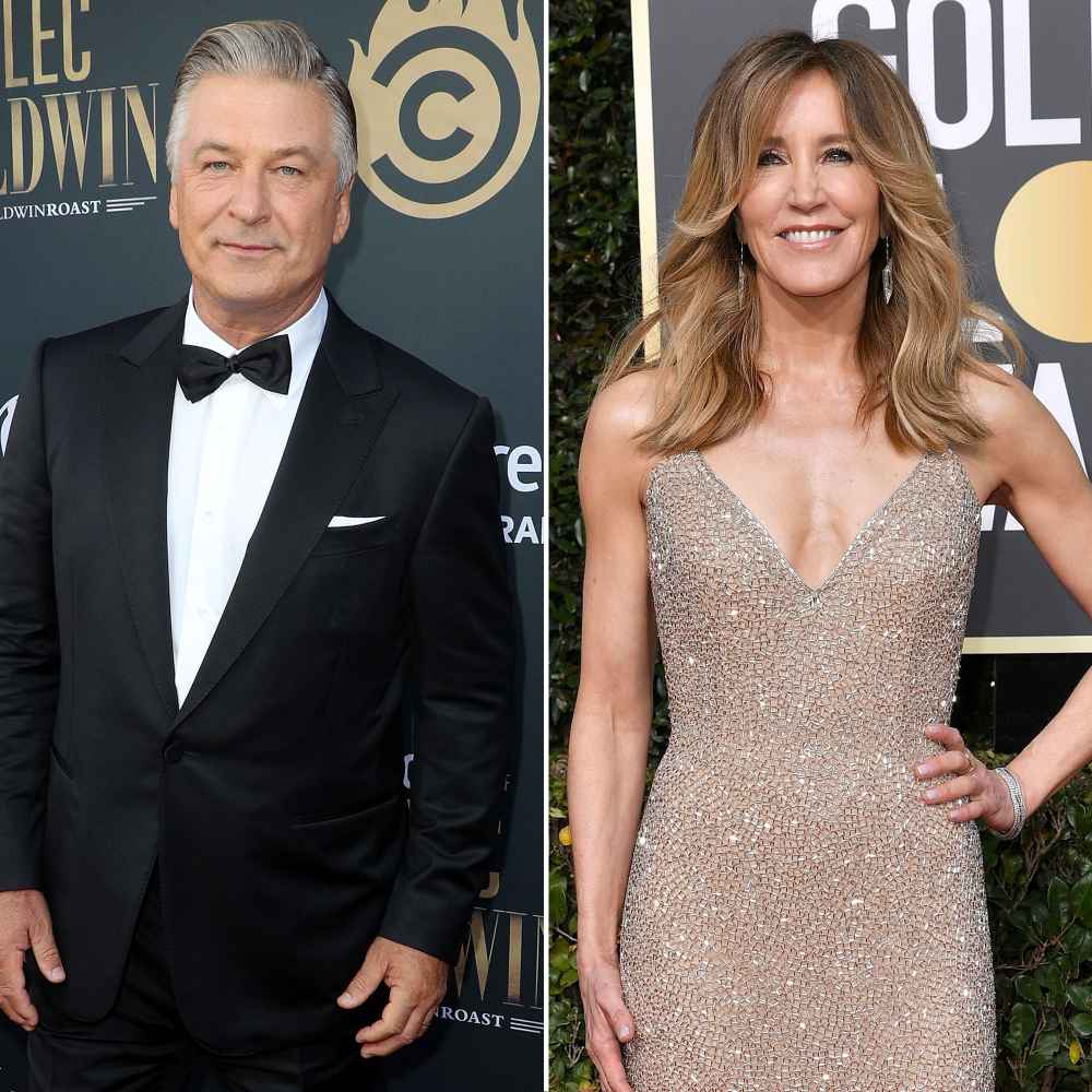 Alec Baldwin Doesn't Think Anyone in College Scandal Should Go to Prison Sends Love to Felicity Huffman