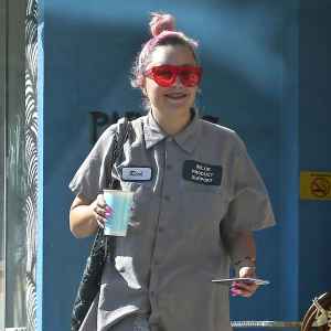 Amanda Bynes Was In Talks To Join DWTS Tattoo Rose Colored Glasses Pink Hair