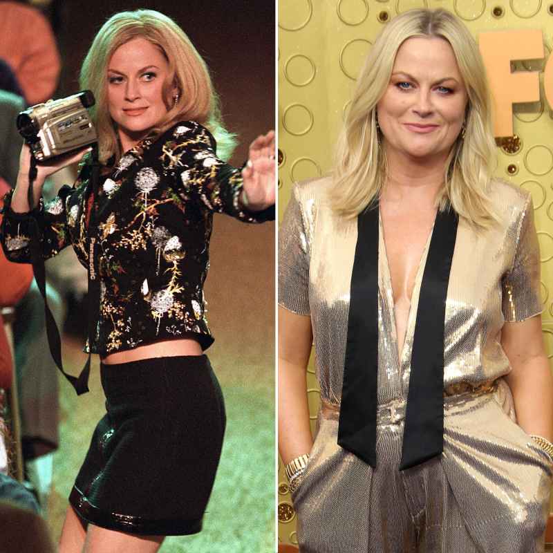 Amy Poehler Mean Girls Then and Now