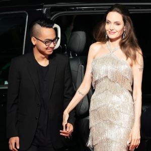 Angelina Jolie and Maddox Jolie-Pitt
