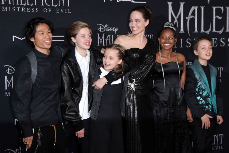 Angelina Jolie’s Kids Steal the Show at ‘Maleficent: Mistress of Evil’ Premiere