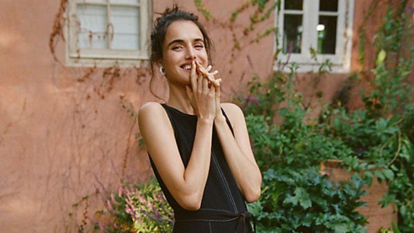Anthropologie Greylin Colleen Stitched Jumpsuit