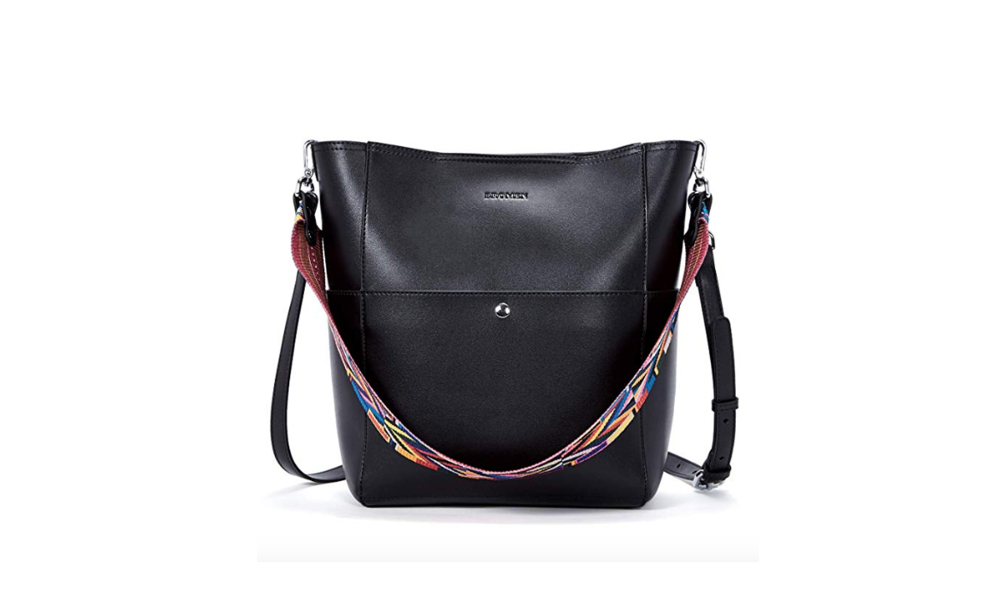 BROMAN Shoulder Bucket Bag black