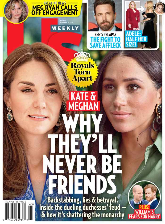 Ben Affleck Pals Are Concerned Amid Relapse Us Weekly Cover Issue 4519 Duchess Kate and Duchess Meghan