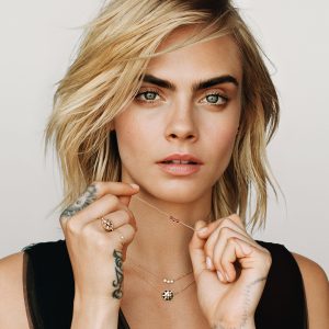 Cara Delevingne Dior Fine Jewelry Collection Campaign