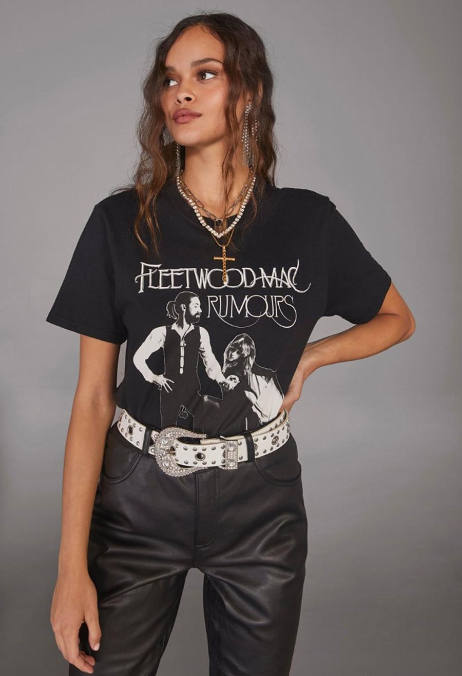 Cara Delevingne x NastyGal Holiday Collection - Fleetwood Mac Tee