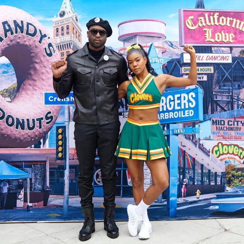 Gabrielle Union and Dwyane Wade Celebrity Halloween Costumes of 2019