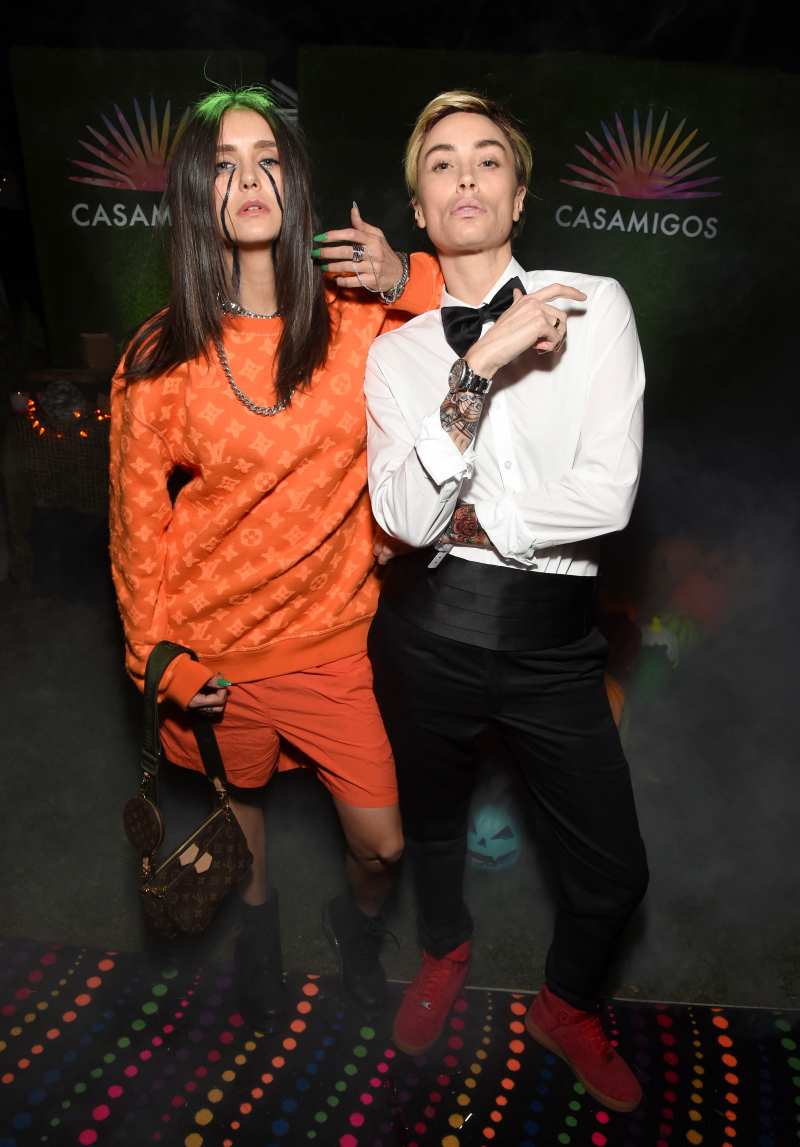 Nina Dobrev and Arielle Vandenberg 2019 Casamigos Halloween Party