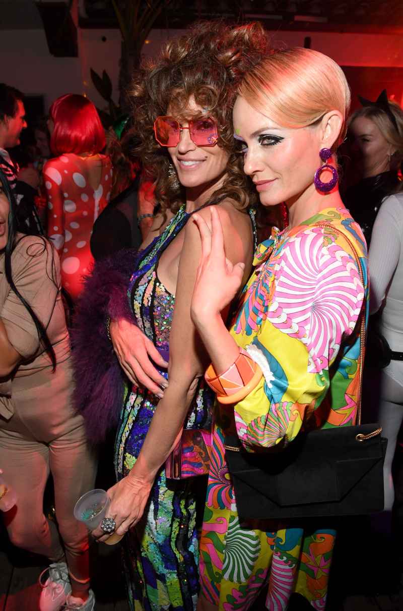 Cindy Crawford and Amber Valletta 2019 Casamigos Halloween Party