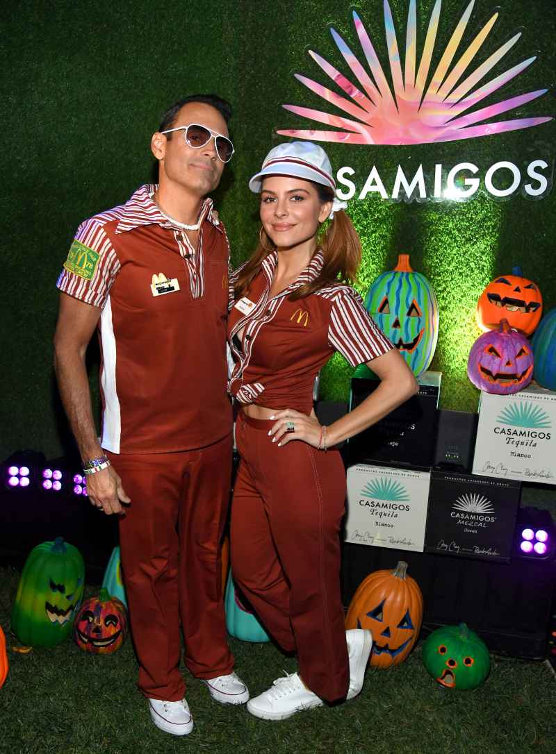 Keven Undergaro and Maria Menounos 2019 Casamigos Halloween Party