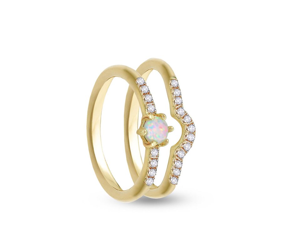 Danielle Jonas New Beginnings Jewelry Line - The Novel Stacking Ring