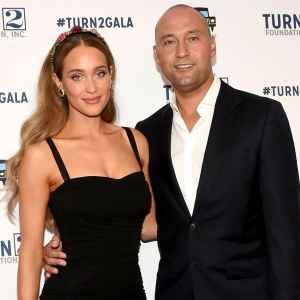 Derek Jeter Protective His Baby Daughters With Wife Hannah Jeter