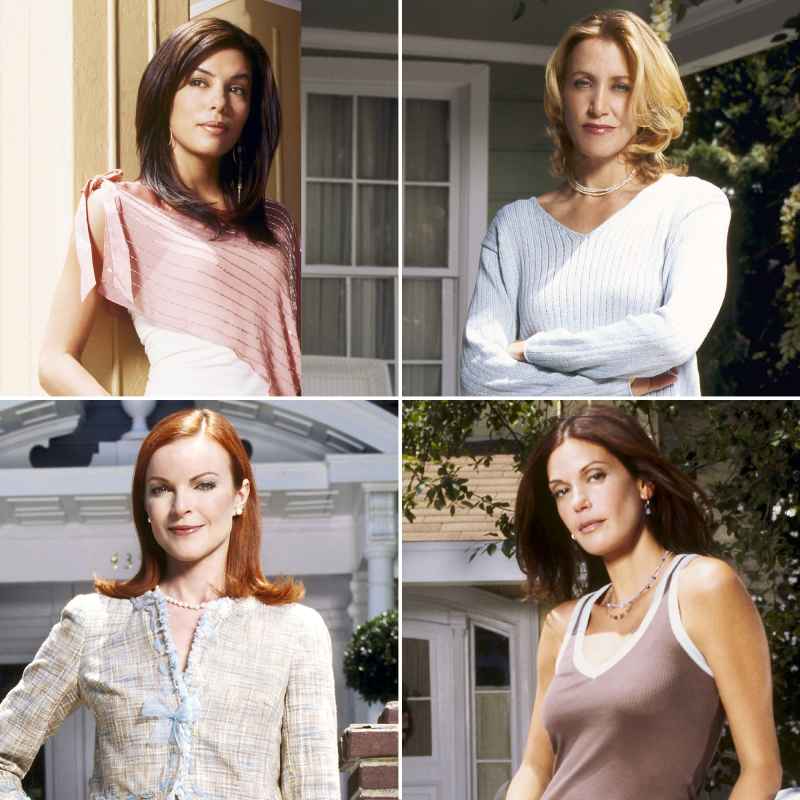 Eva Longoria, Felicity Huffman, Marcia Cross, Teri Hatcher Desperate Housewives Where Are They Now