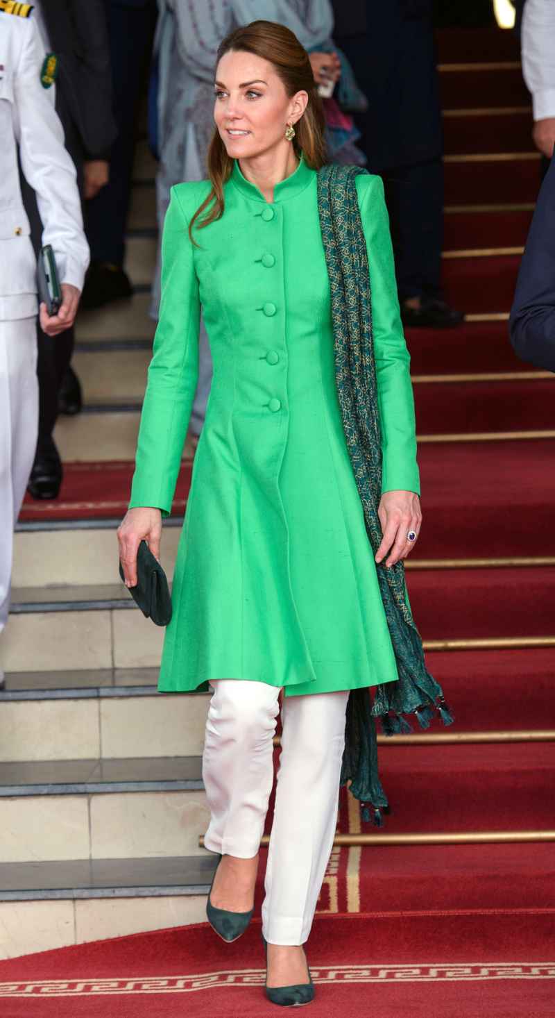 Duchess Kate Makes a Great Case for Wearing Bright Green This Fall